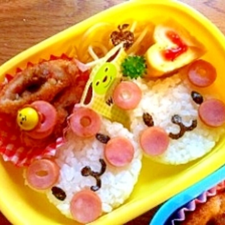 仲良しクマさん弁当★